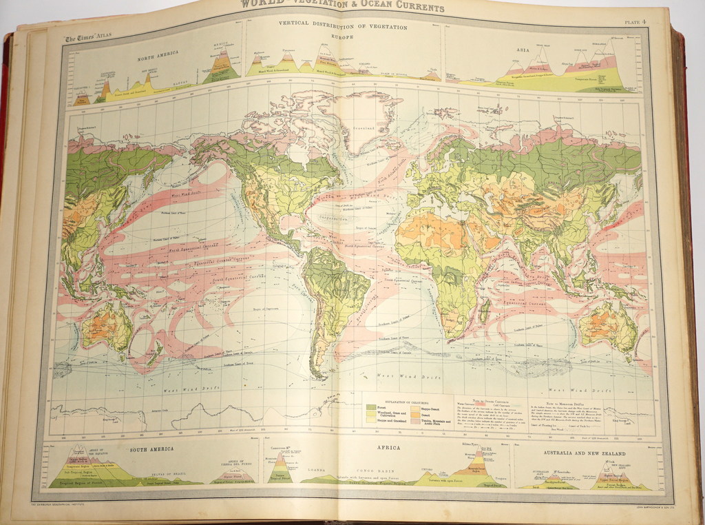  The Times Atlas of Gazetteer of the world