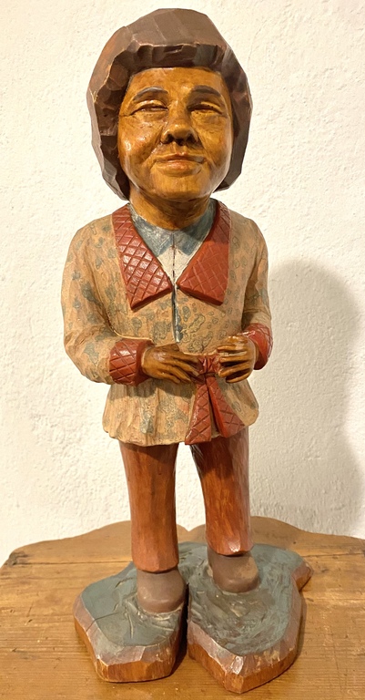 koka skulptūra