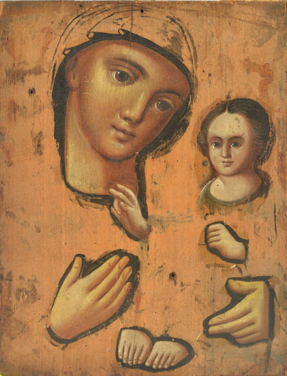 Икона «Богородица с младенцем».
