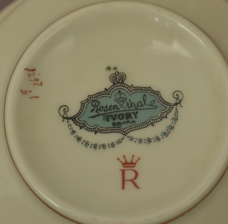 Rosenthal porcelāna tējas un kafijas servīze 12 personām 