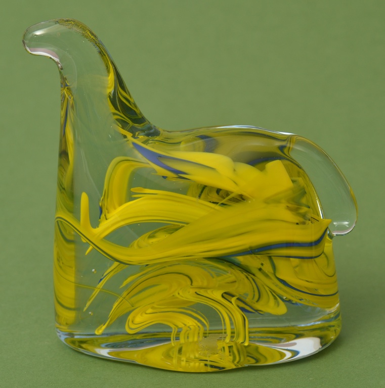 Decorative glass object