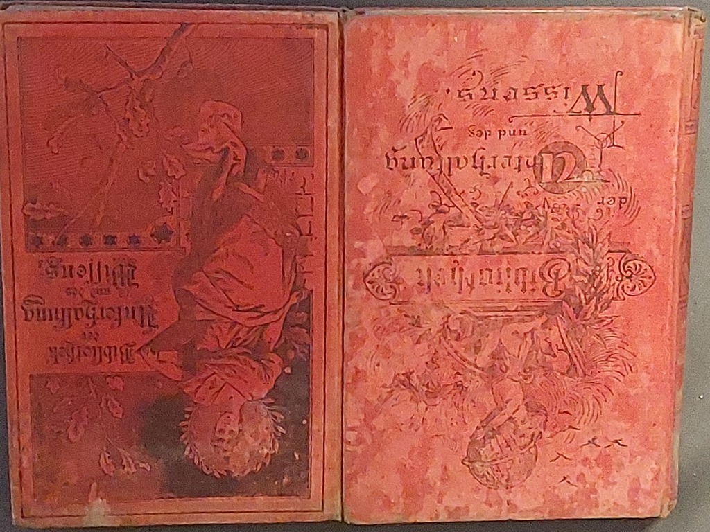 6 книг на немецком языке 1840 г.1889 г.1895 г.1900 г.1928 г.1938 г.
