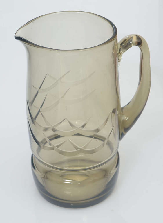 Stained glass jug