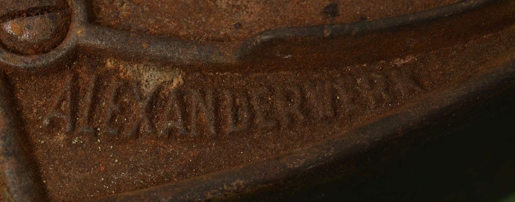 Alexanderwerk iron detail