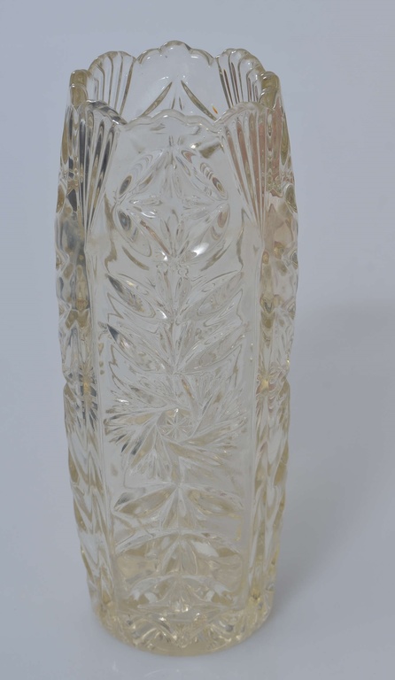 Ilguciems glass factory vase from the set Riga