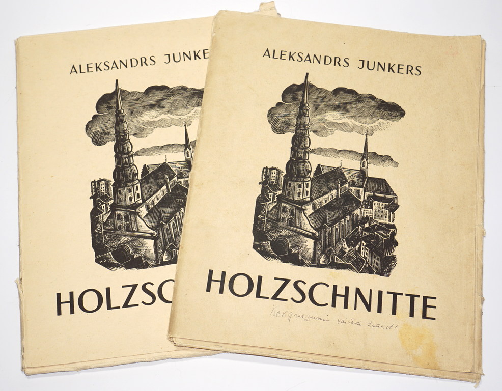 Aleksandrs Junkers, Holzschnitte 22 reprodukcijas