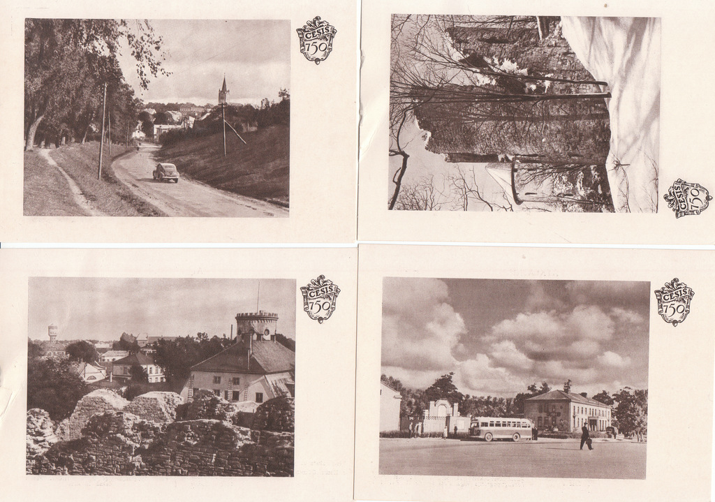 Postcards about Cesis (20 pcs)