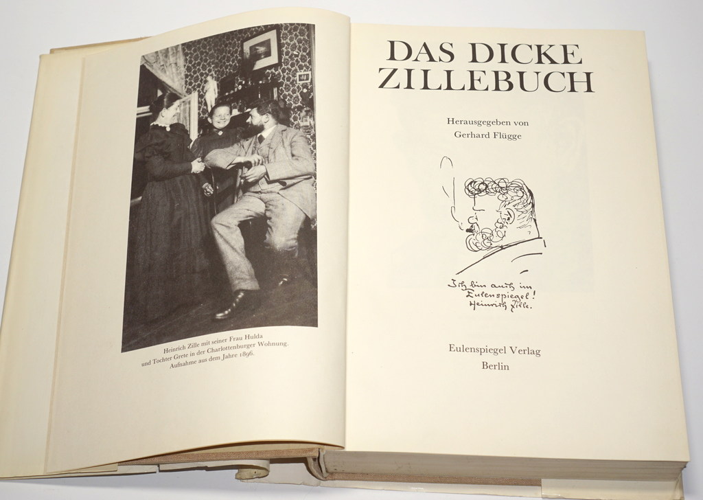 Gerhard Fluge, Das dicke zillebuch 