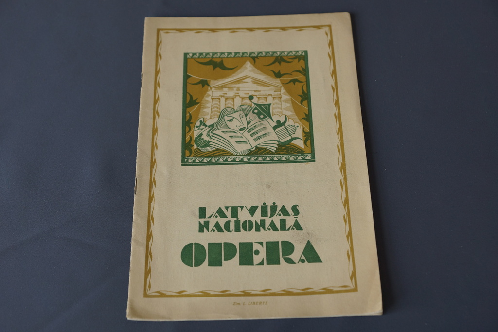 Latvijas nacionālās operas programma, 1924 gads.