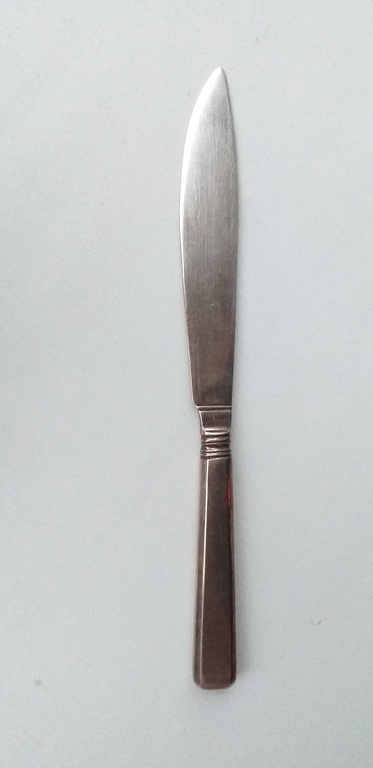 Silver knife for fruits. Tsarist Russia. Master A. Bragin.