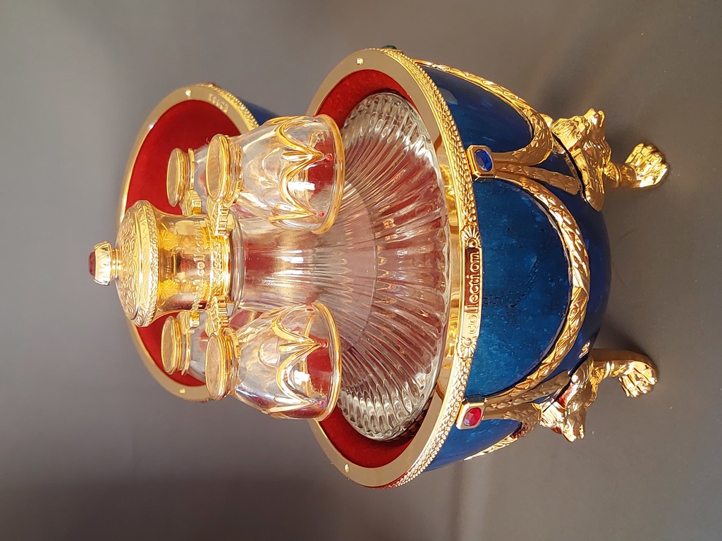 Egg case FABERGE SAPPHIRE 