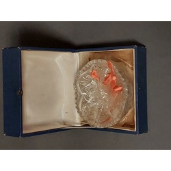 Crystal sweets container in the original box. Ilguciems?