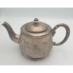 Silver jug with lid