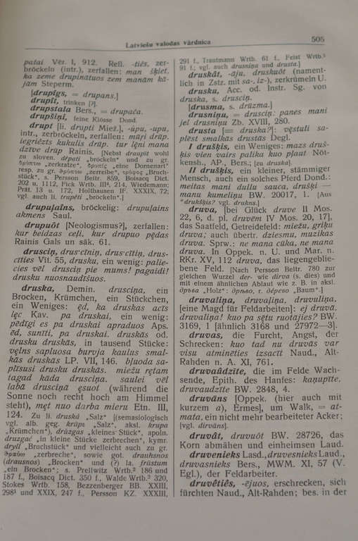  K. Mīlenbaha Latviešu valodas vārdnīca