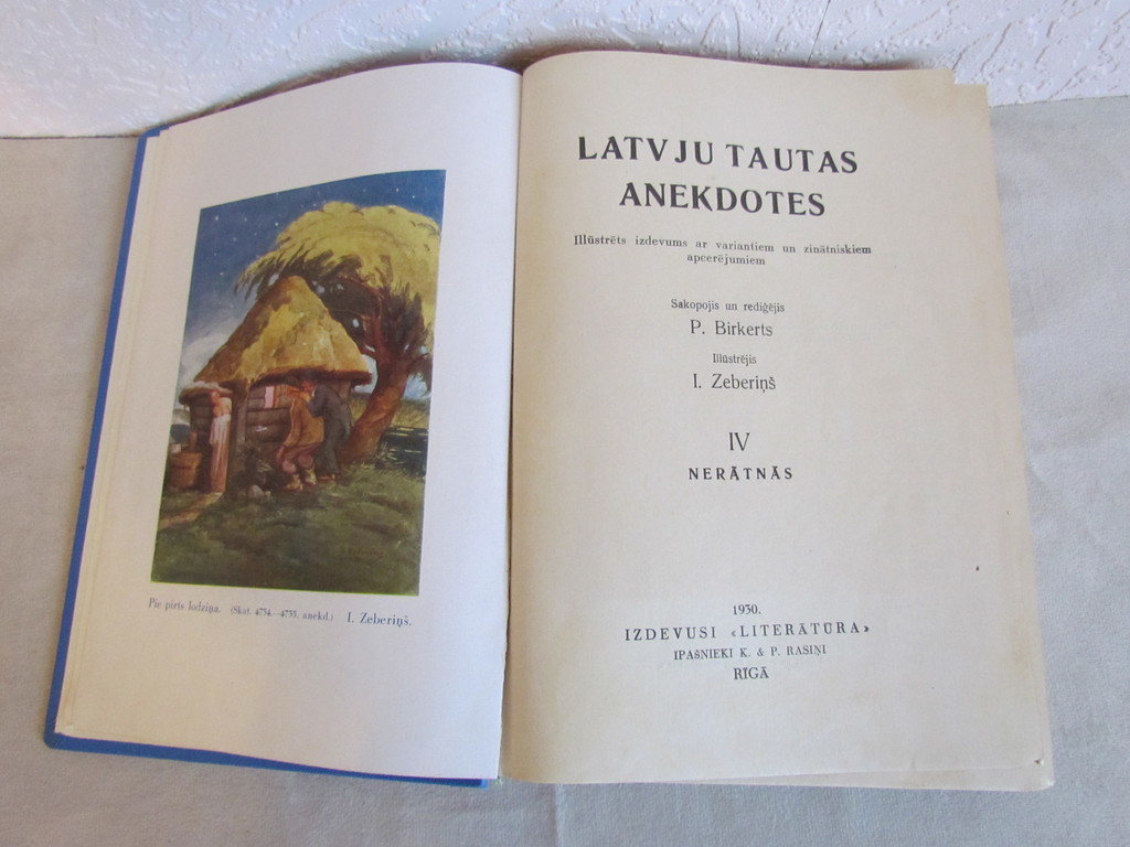 Volume 4 of the Latvian Folk Anecdote