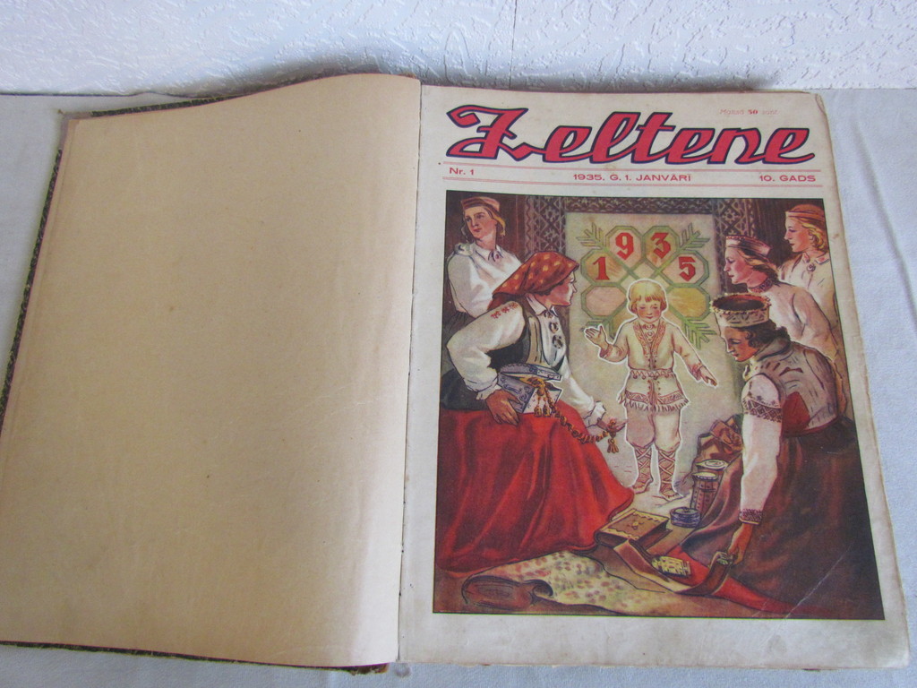 Žurnāls ''Zeltene'' 1935. gads.