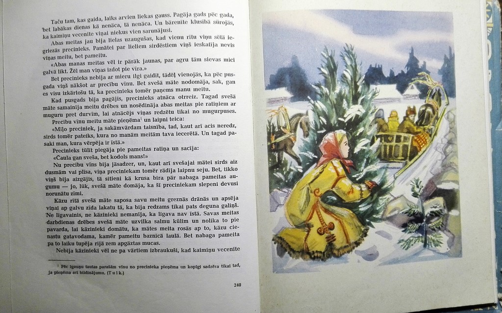 Ancient Estonian Folk Tales, F. R. Kreicvalds, 1962, Latvian State Publishing House, Riga, 264 pages, 34 cm x 21 cm 