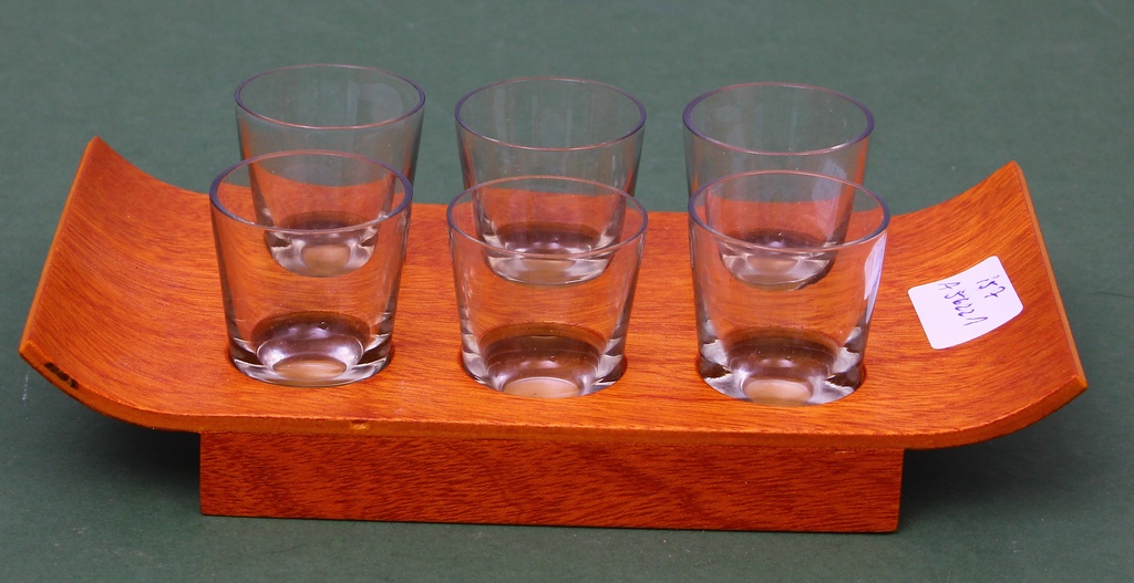 Сервировочный набор для спиртных напитков из стекла