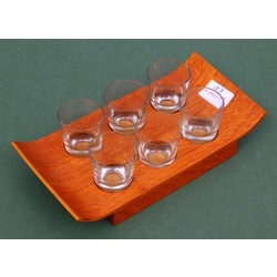 Сервировочный набор для спиртных напитков из стекла