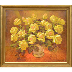 Oil painting Roses by Iosif Logvin