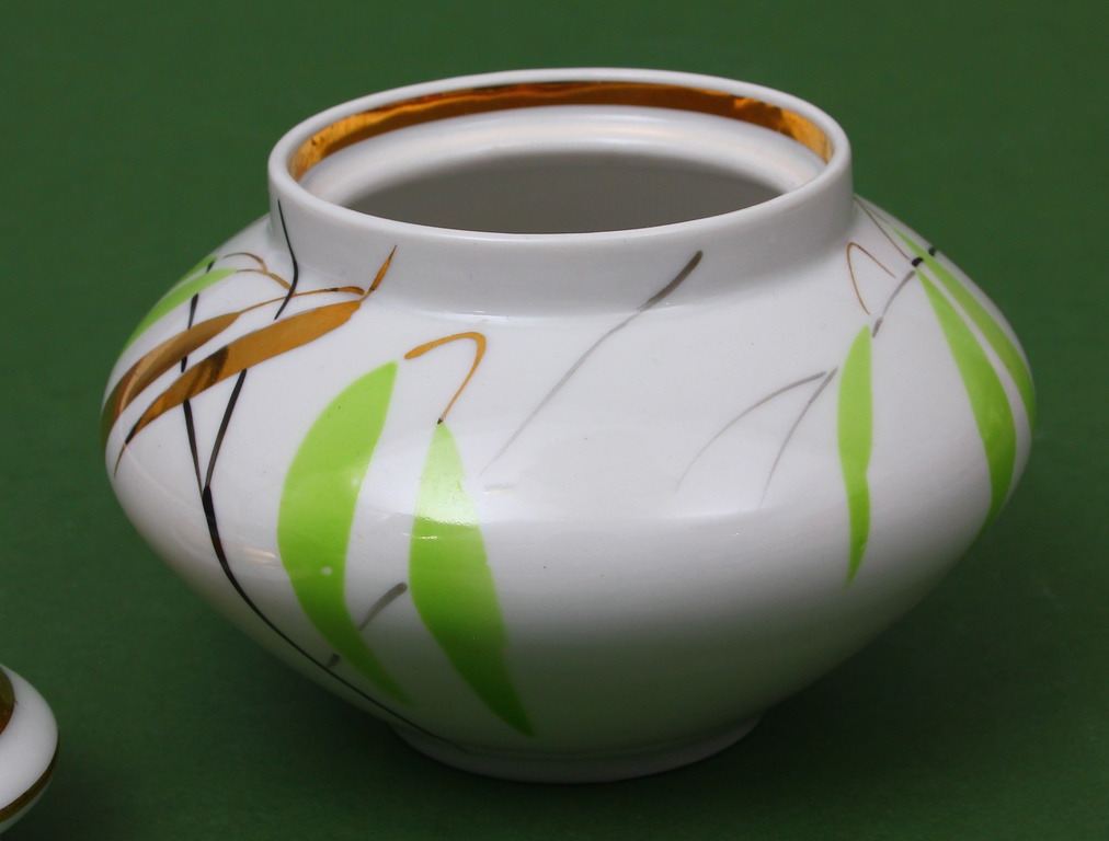 Porcelain sugar bowl '' 8. March