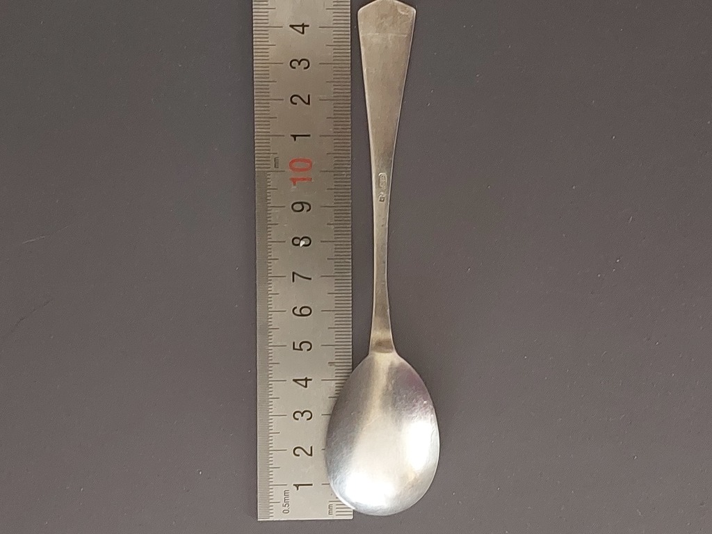 Silver tea spoon, test 875.20 gr