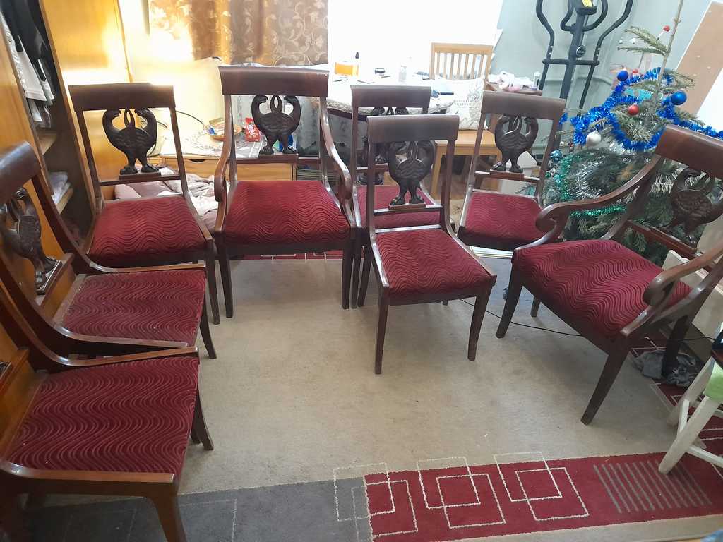 Riga carpentry association chair set