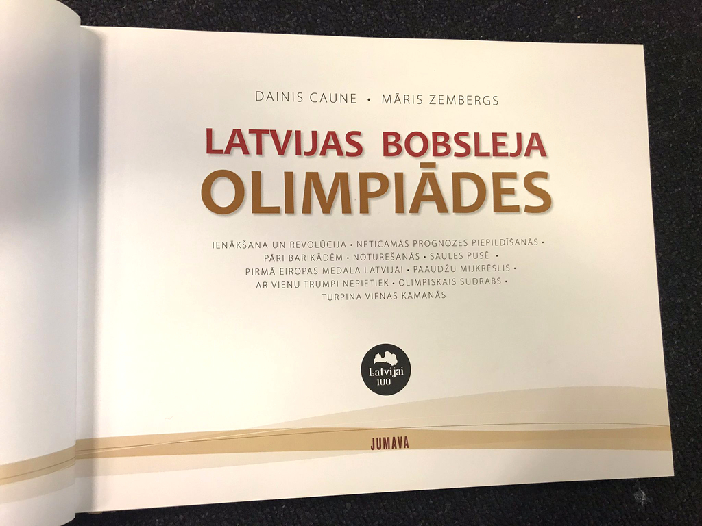 Latvian bobsleigh olympiads