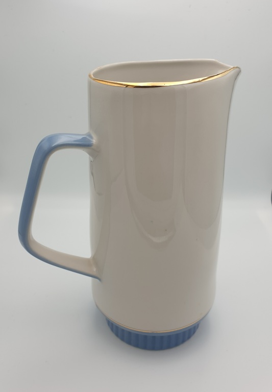 Porcelain jug with gilding