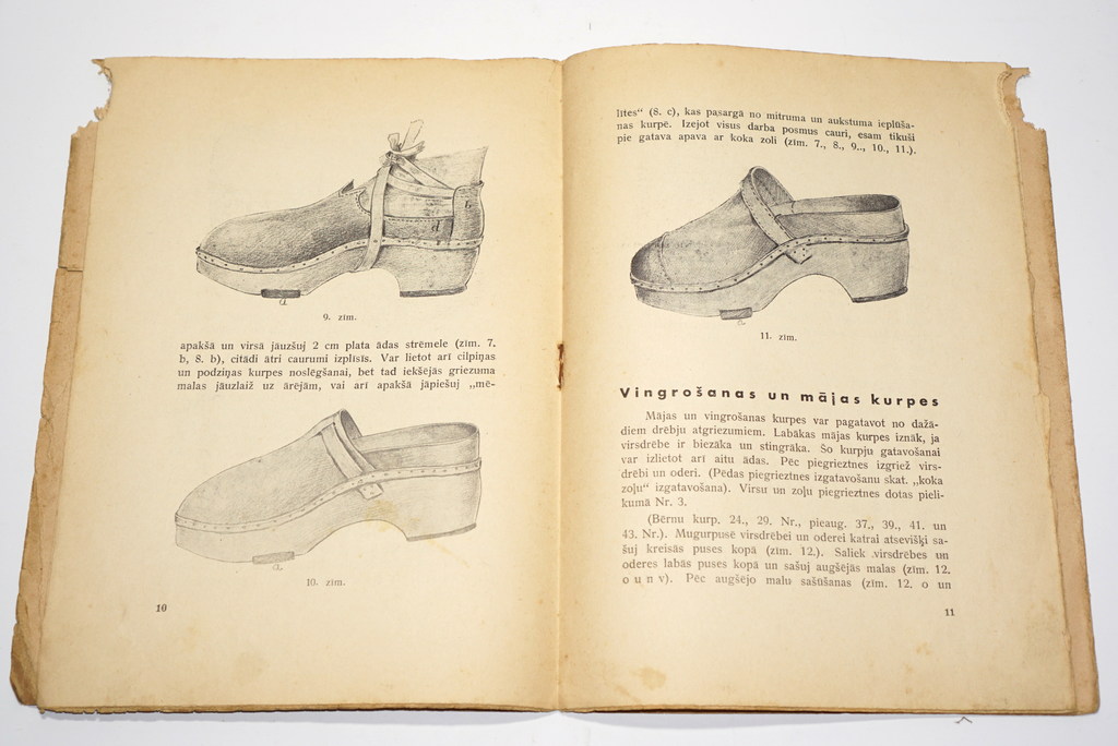  A.Ontužans, Ādas apavu aizvietotāji un viņu izgatavošana(brošūra)