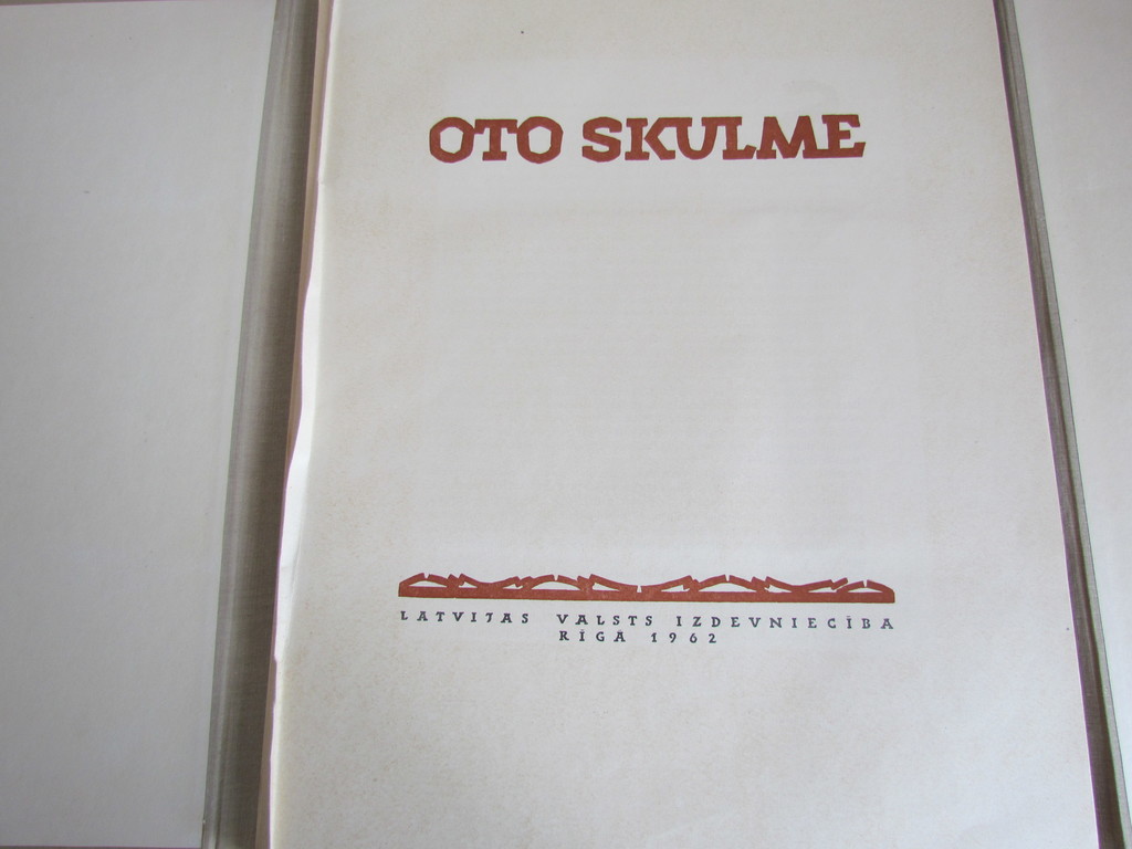 O. Skulme, reproduction folder.