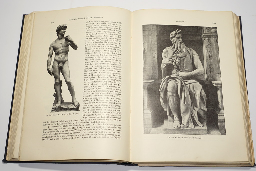 2 grāmatas- Die kunst der renaissance in italien und im Norden von Wilhelm Lubke, Die Kunst des XIX. Jahrhunderts von Dr. Friedrich Haack