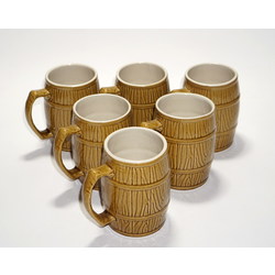 Porcelain mugs 6 pcs.