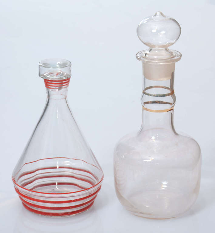 Glass decanters