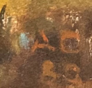 Картина маслом Пейзаж Маленькая Югла А. Дуб (1939-2011)
