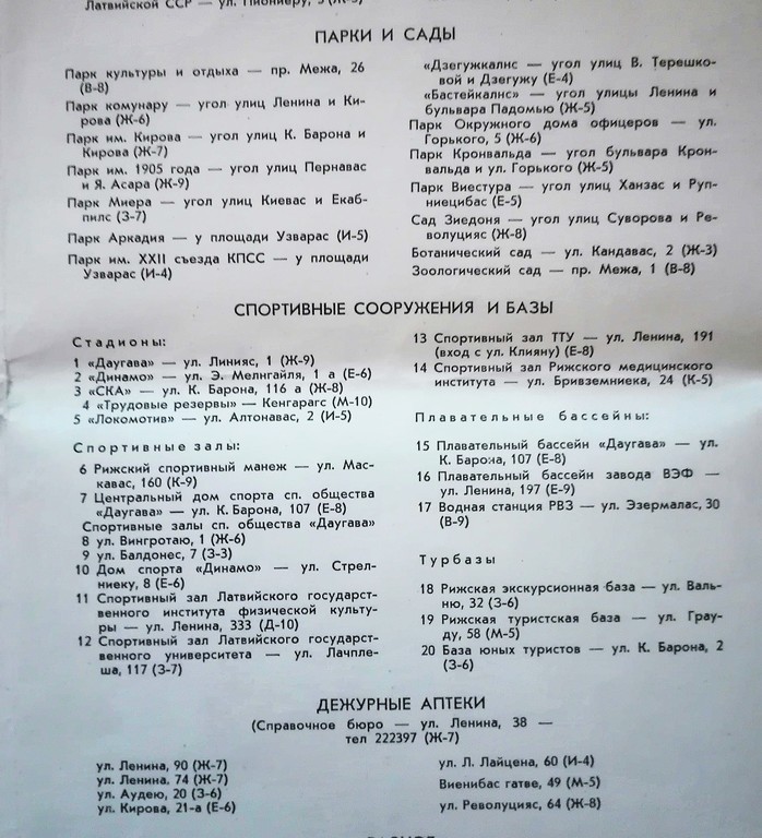 Rīgas pilsētas transporta shēma, 1966, izdevniecība 