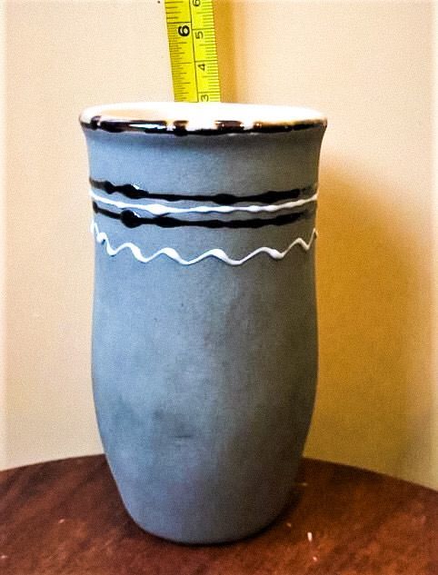 Ceramic vase, 1940s