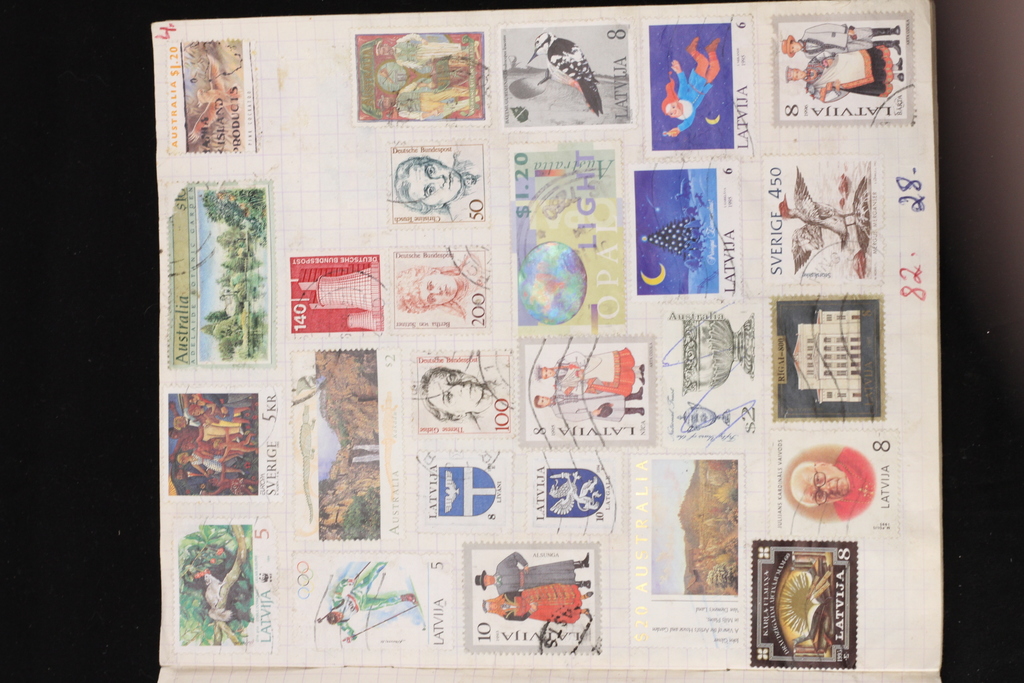 127 stamps