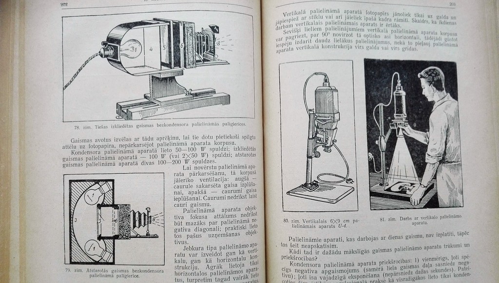 Фотография в 25 уроках, В. Микулин 1952, Латвийское го,ударственное издательство, 323 страницы. 