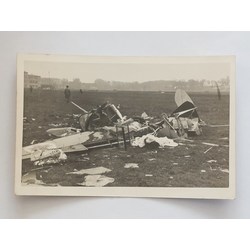 Photo of crashed plane