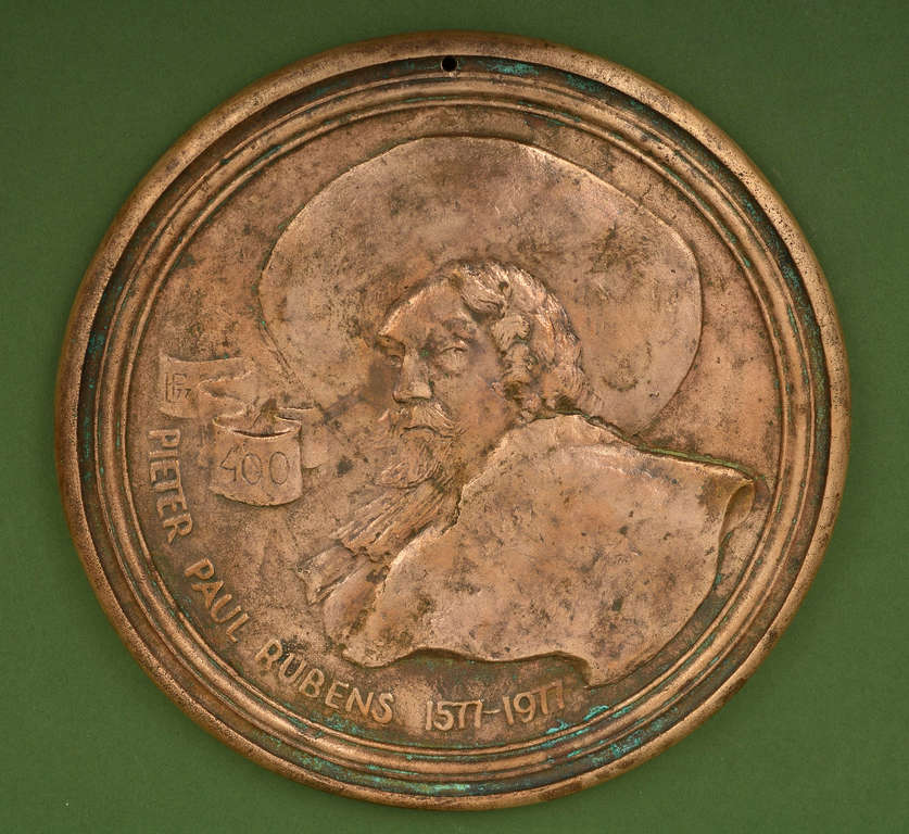 Настольный медальон в память о Рубенсе