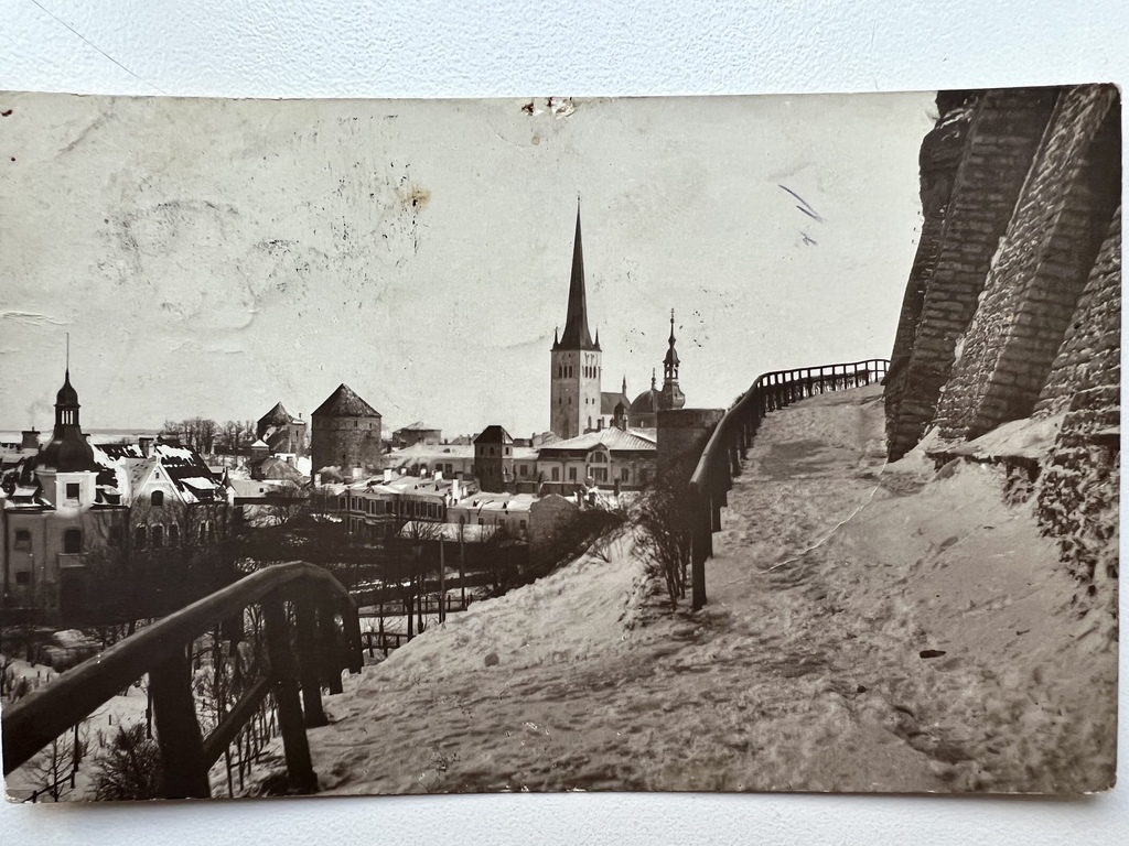 3 postcards. Tallinn