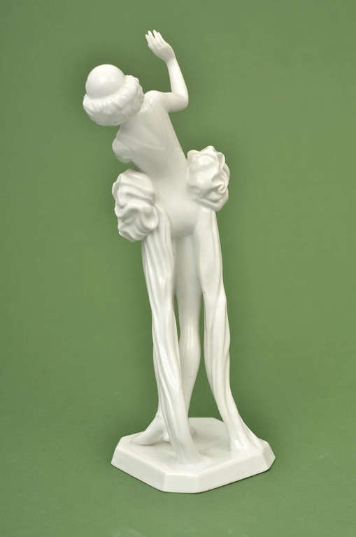 Art deco figurine of a dancer