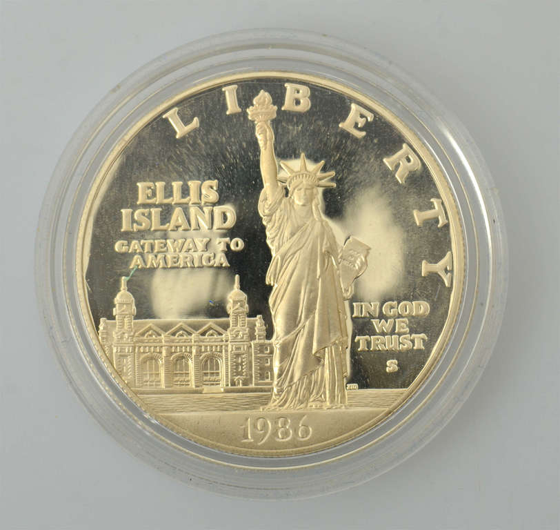 Silver dollar, anniversary coin