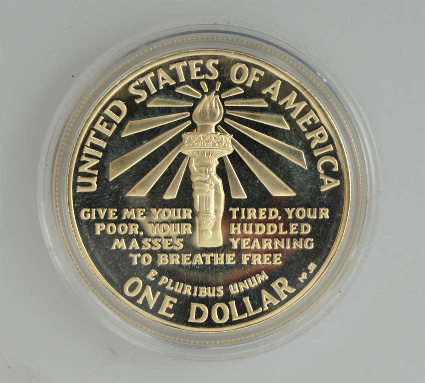 Sudraba dolārs, jubilejas monēta