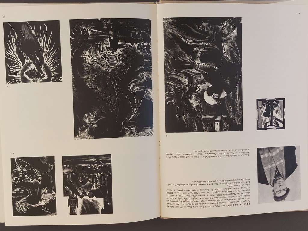 Graphics of Latvian books 1976