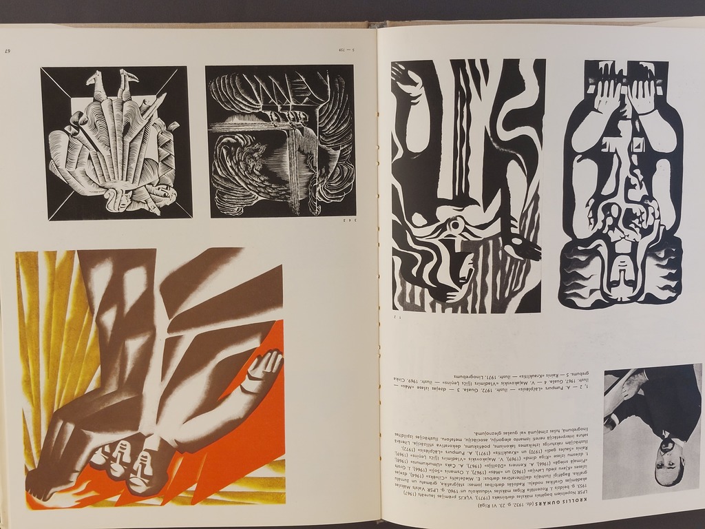 Graphics of Latvian books 1976