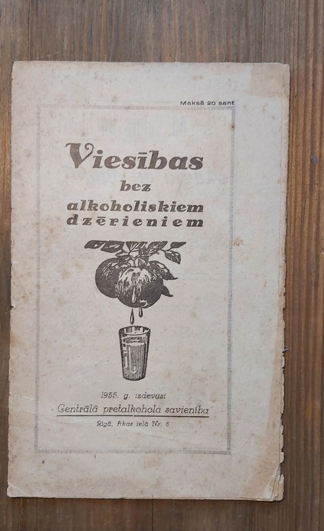 Parties without alcoholic beverages. Edition of the Central Anti-Alcohol Union