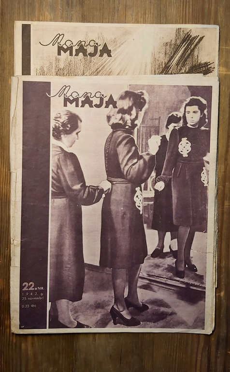 № 22 и 23 за 1942 год в журнале «Мой дом».