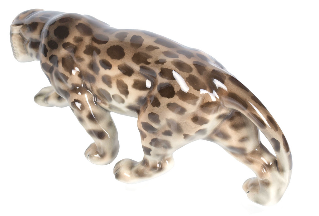 Fajansa figūra ''Leopards''